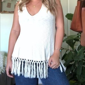 Nordstrom Knitted Boho Top